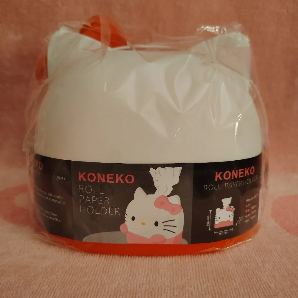 EXCLUSIVE - Hello Kitty Officially Licensed Collaboration Toilet Paper Holder